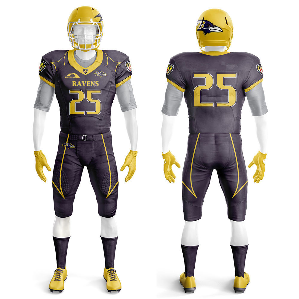 The Psychology of Color in American Football Uniforms